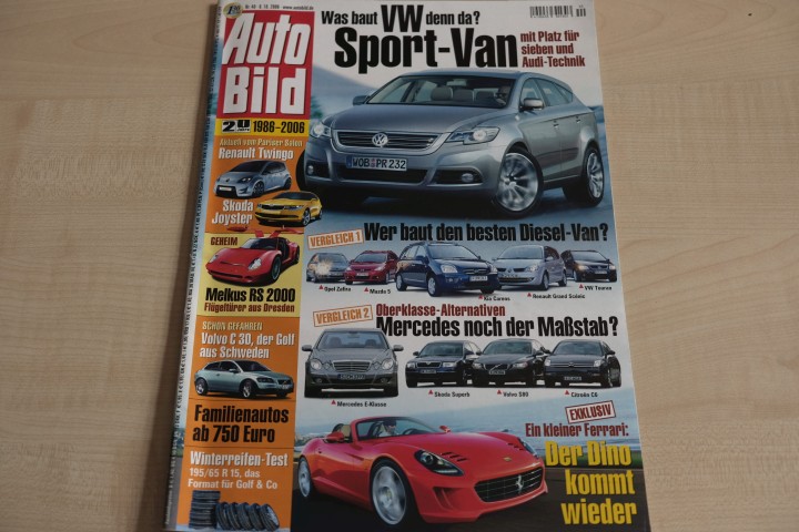 Deckblatt Auto Bild (40/2006)